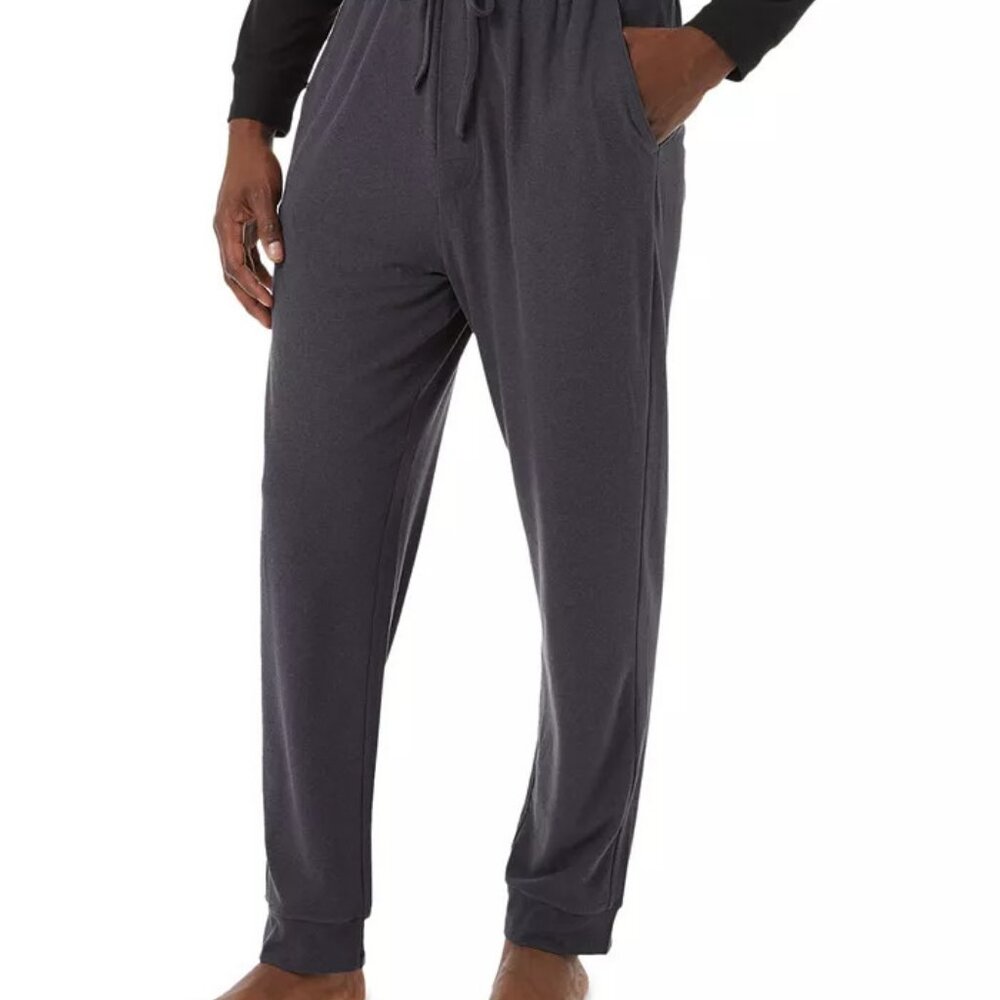 32 Degrees Men's Plush Heat Gray Large Pajama Pants - Brand New In Package
